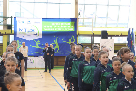 DRŽAVNO PRVENSTVO MAŽORETNE IN TWIRLING ZVEZE SLOVENIJE 17 FOTO LJUBO VUKELIČ